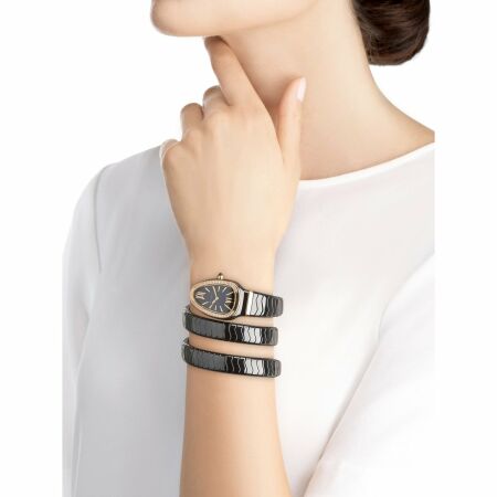 Bulgari Serpenti Spiga watch