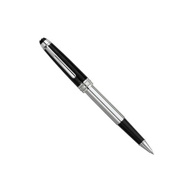 Stylo Rollerball Montblanc Meisterstück Solitaire en céramique, laiton platiné et résine