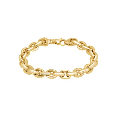 Bracelet Vaneste en or jaune maille ovale