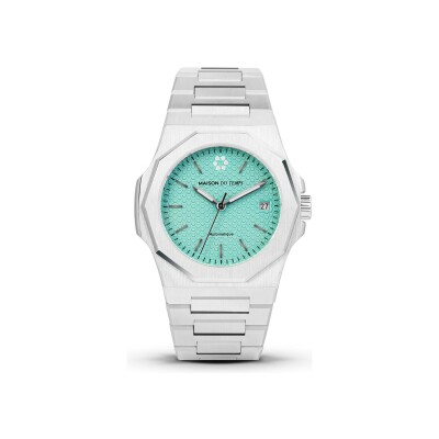 Montre Maison du Temps MTZeta Turquoise Acier