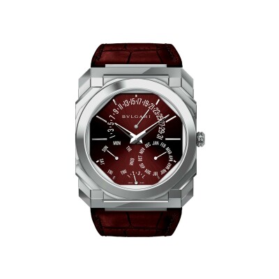 Bvlgari Octo Finissimo Collector Titanium Red watch