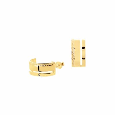 Boucles d'oreilles Murat en plaqué or jaune