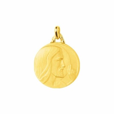 Médaille Christ en or jaune