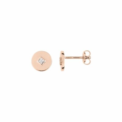 Boucles d'oreilles Murat en argent et oxyde de zirconium
