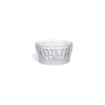 Coupe Lalique Bacchantes en cristal