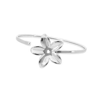 Bracelet bangle Qudo Pescia en acier