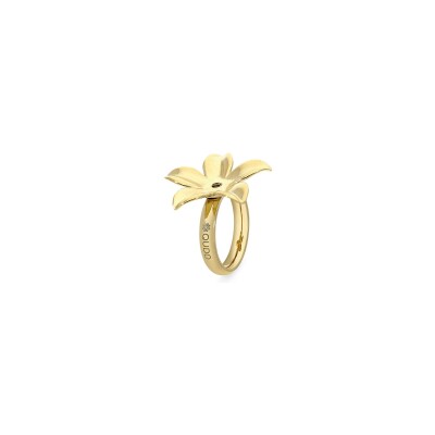 Bague Qudo Pescia en métal doré, taille 52