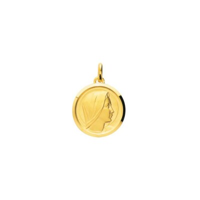 Médaille Vierge en plaqué or