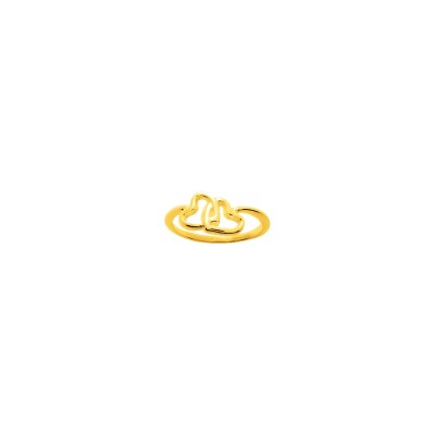 Bague en plaqué or