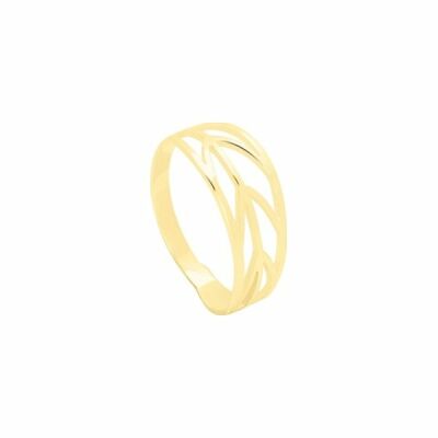 Bague en plaqué or jaune
