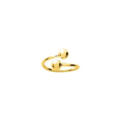 Bague en plaqué or