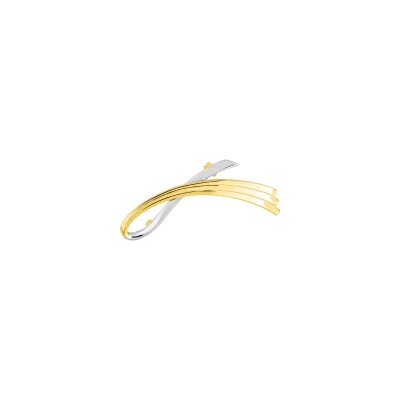 Broche en plaqué or
