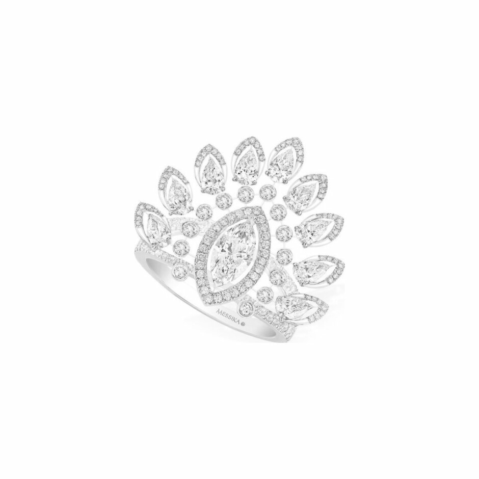 Bague Messika Marquise en or blanc et diamants