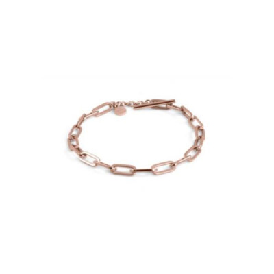 Bracelet QUDO Padua en métal doré rose