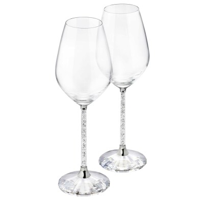 Verre à vin Swarovski Crystalline en cristal et cristaux Swarovski