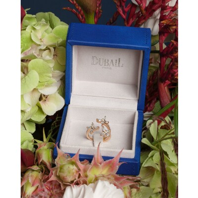 Bague Trois Papillons diamants or rose