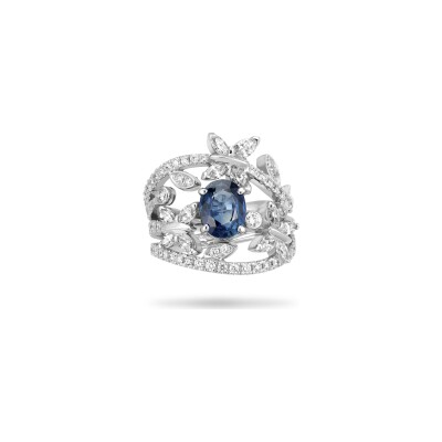 Bague Rêves d'Isabelle diamants or blanc