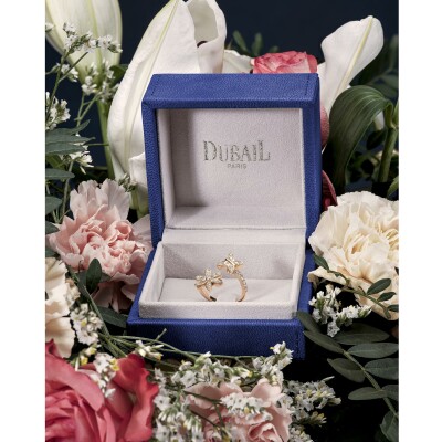 Toi & Moi ring diamonds yellow gold