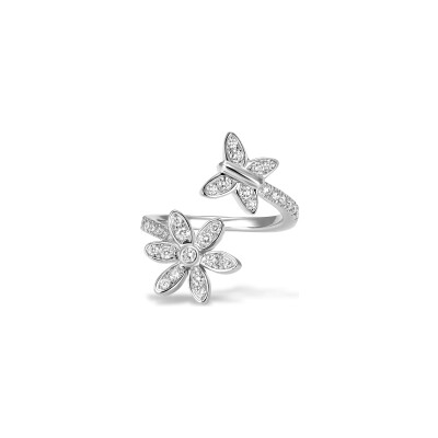 Toi & Moi ring diamonds white gold