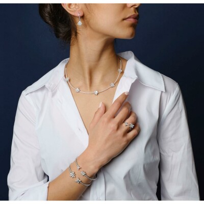Toi & Moi ring diamonds white gold
