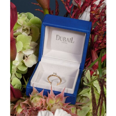 Solitaire Bride diamants or jaune