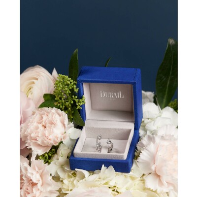 Bague Tree Shape diamants or blanc