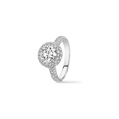 Bague Candy diamants or blanc