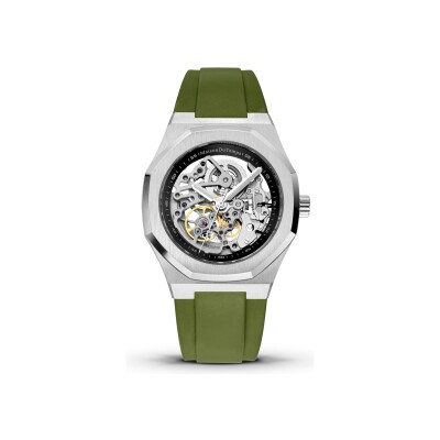 Montre Maison du Temps MTBeta Skeleton Silicone Kaki