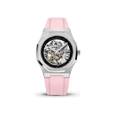 Montre Maison du Temps MTBeta Skeleton Silicone Rose