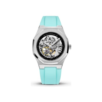 Montre Maison du Temps MTBeta Skeleton Silicone Turquoise