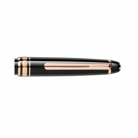 Stylo bille Montblanc Meisterstück 90 Ans Classique en plaqué or rose, résine