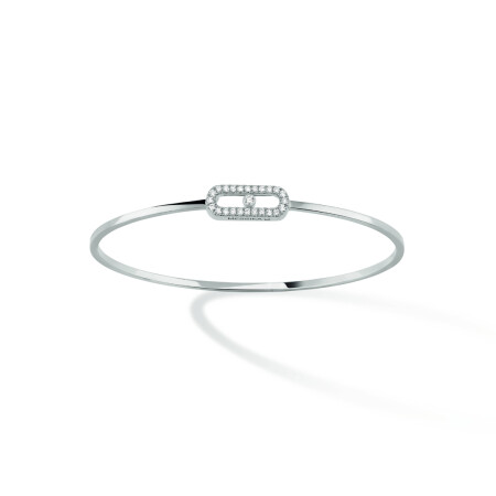 Messika Move Uno bracelet, white gold, diamonds