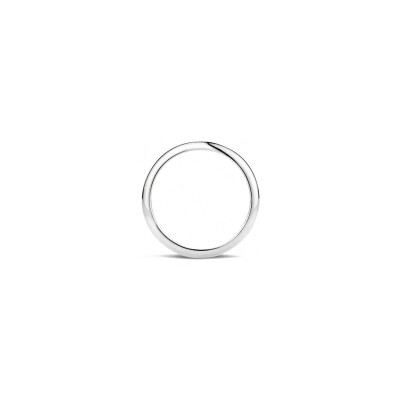Bague Blush en or blanc, taille 54