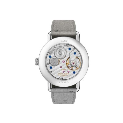 Montre NOMOS Glashütte Metro 33 muted red