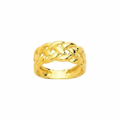 Bague fantaisie en or jaune