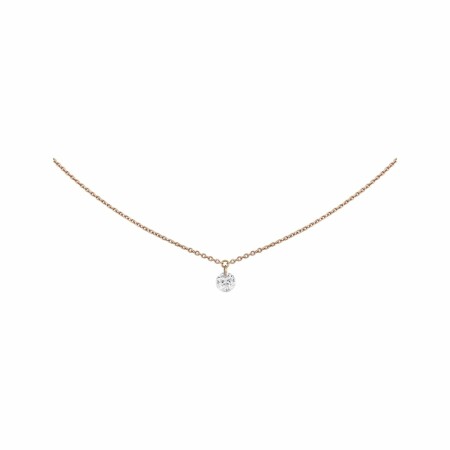 Collier Filles en Or Brio Solo en or rose et diamants