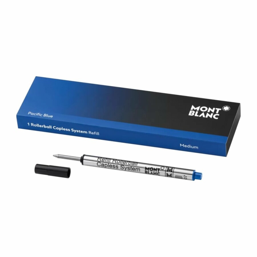 Recharge Montblanc pour rollerball pacific blue