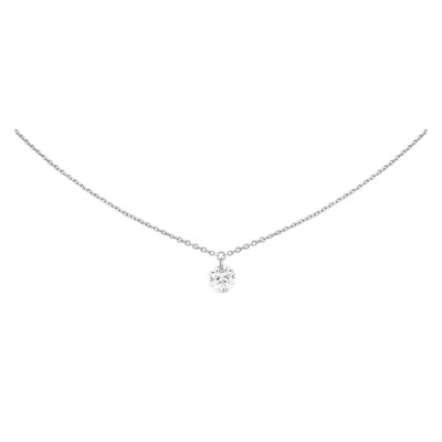 Collier Filles en or Brio en or blanc et diamant