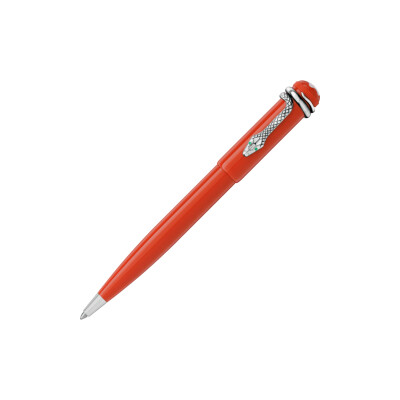 Montblanc Heritage Collection Red & Black Special Edition coral ballpoint pen