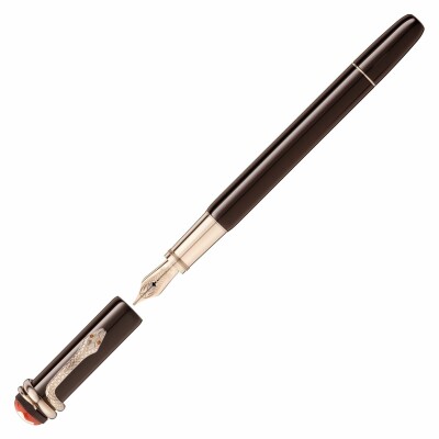 Montblanc Heritage Collection Red and Black Special Edition fountain pen in resin