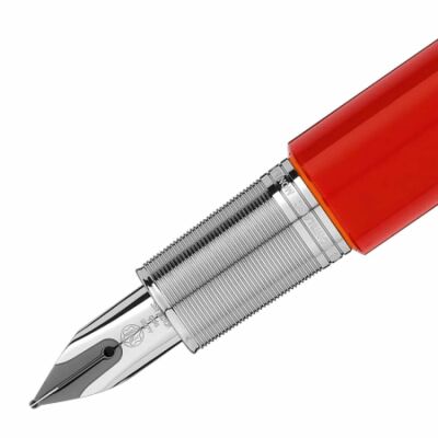 Stylo plume Montblanc M rouge