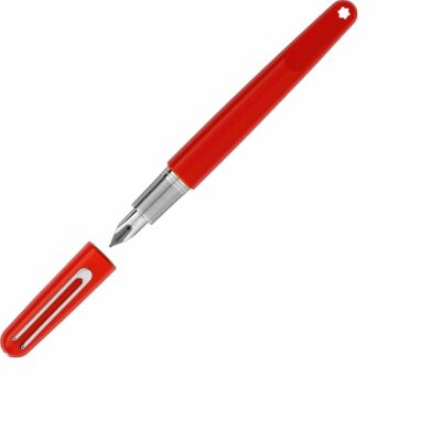 Stylo plume Montblanc M rouge