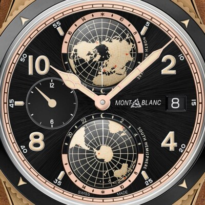 Montblanc 1858 Geosphere watch, limited edition - 1858 copies 