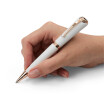 Stylo bille Montblanc Muses Marilyn Monroe Special Edition 'Pearl' blanc