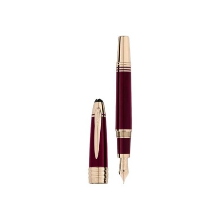 Stylo plume Montblanc Grands Personnages édition spéciale John F. Kennedy bordeaux