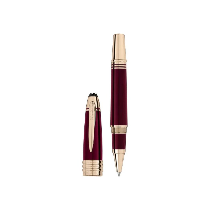 Rollerball Montblanc Grands Personnages édition spéciale John F. Kennedy bordeaux