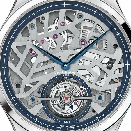 Montre Montblanc Heritage Chronométrie Exo Tourbillon Slim Openworked