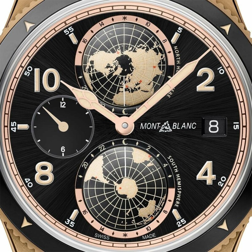 Montblanc 1858 Geosphere watch, limited edition - 1858 pieces