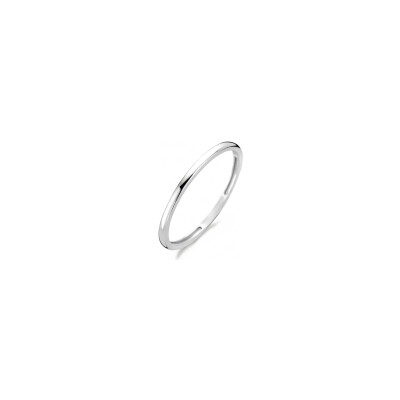 Bague Blush en or blanc, taille 52