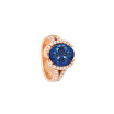 Bague Zuri en or rose, tanzanite et diamants